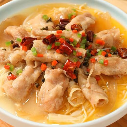 金汤酸菜肥牛 500g 方便速食 预制菜 家用料理 高端懒人菜 商品图3