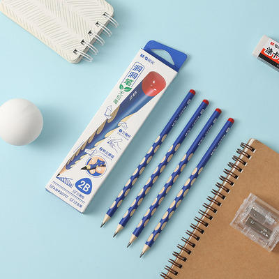 晨光正姿洞洞笔2B三角木杆铅笔AWP30717 商品图4