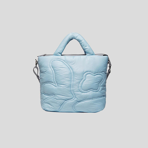 GOODBAI渐变白鸽立体图案充棉手提包 商品图2