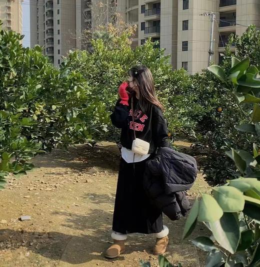 {爆款捡漏}【YW】无忧购春季闺蜜款韩系甜美风字母印花卫衣+半身裙套装99371(2.9截单后7天发货)25年清仓捡漏 商品图1