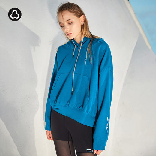 TITIKA ACTIVE户外运动休闲卫衣健身加厚长袖上衣 2OT51041 商品图3