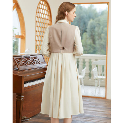 famecoco范可儿成套搭配女装减龄两件套早春穿搭套装裙FAB1EA002 商品图4