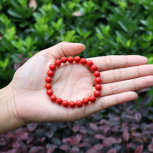原矿朱砂手串  女生新款手链简约百搭时尚饰品 商品图2