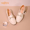 Safiya/索菲娅 舒适羊皮软底2023年春季新款马衔扣气质通勤单鞋 SF31112140 商品缩略图5