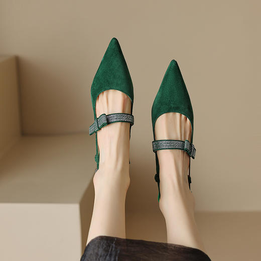 性感百搭，轻奢高品质名媛后空单鞋DB-M5573 商品图11