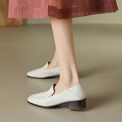 柔软到爆，不磨脚复古鞋奶奶鞋乐福鞋HB-3028 商品图6