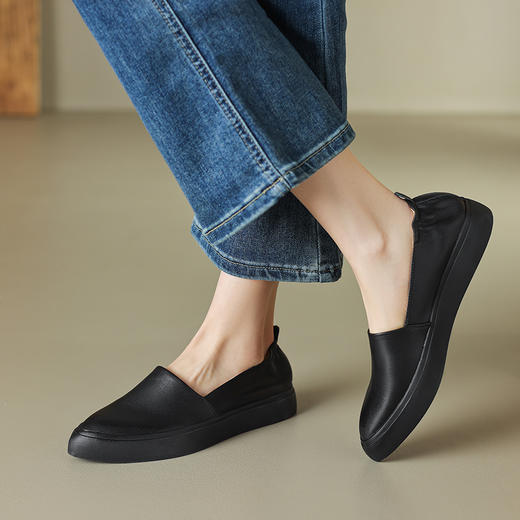 纯色百搭，不磨脚非常柔软的小丑鞋HB-3060 商品图7