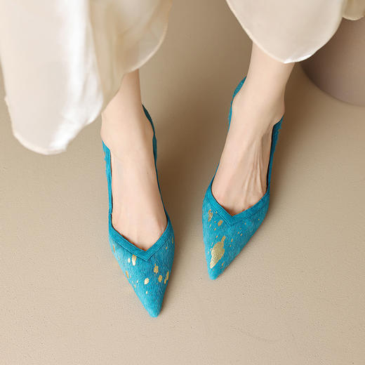 质感高品，秀场轻奢高品质名媛感高跟鞋DB-S032 商品图9