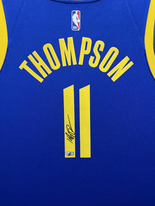 收藏系列 汤普森 勇士队11号蓝色 亲笔签名球衣 商品图2