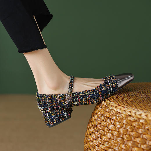 经典爆款，新款小香风玛丽珍经典爆款浅口单鞋NJMK-K525 商品图9