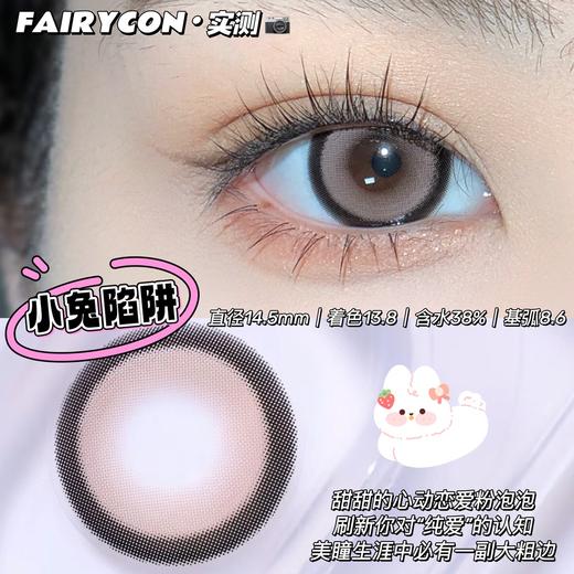 fairycon 年抛美瞳 小兔陷阱 直径14.5mm着色13.8mm 商品图12