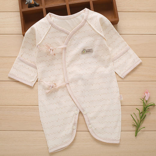 婴儿衣服新生儿连体衣宝宝蝴蝶哈衣0-3个月爬爬服春秋装 商品图13