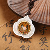 【开g吉品发货周期15天】黄财神菩提心吊坠 商品缩略图6