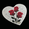 心形玫瑰纪念章 商品缩略图7