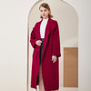 MD904瑟俪2022年冬上新立领口袋脱卸中长款大衣 商品缩略图0