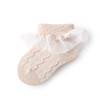 【3双装】春夏新款网眼宝宝袜子女童公主袜薄款婴幼儿童精梳棉大花边袜 商品缩略图7