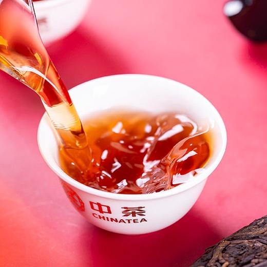 中粮-中茶2021年凤苑嘉瑞枣香普洱熟茶饼357g/饼 商品图1