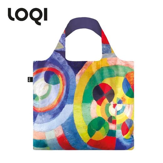 德国LOQI 博物馆系列 时尚艺术环保万用袋 折叠大容量单肩手提购物袋承重40斤防泼水 商品图3