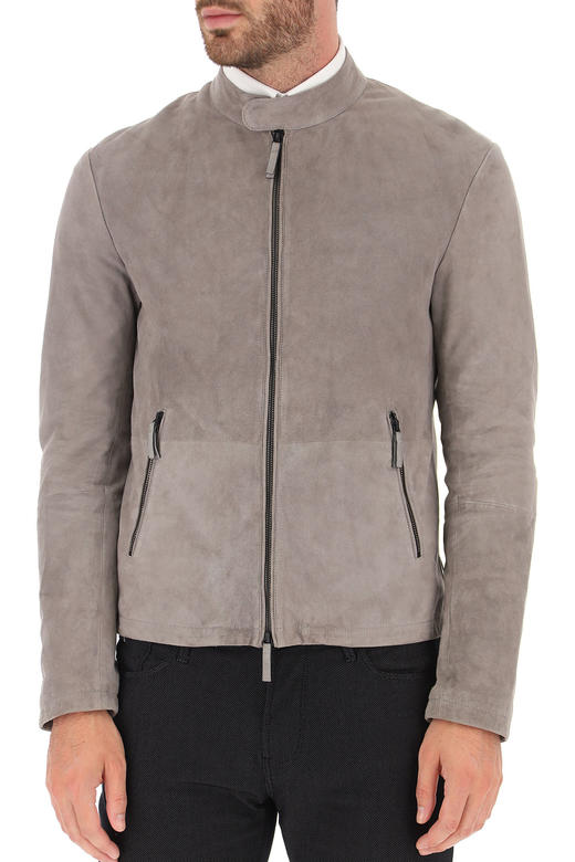 Emporio Armani 阿玛尼 男士真皮反绒羊皮皮衣夹克外套 98899 商品图8