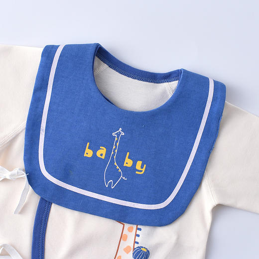 宝宝连体衣婴儿衣服a类新生儿哈衣纯棉春装外出爬爬服 睡衣包屁衣 商品图3