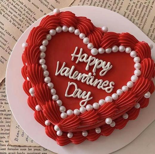 心型蛋糕 | 复古红心valentins | 昔果 商品图0