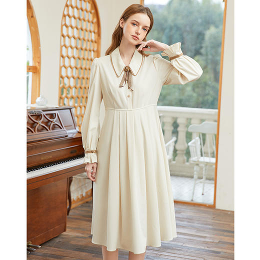 famecoco范可儿成套搭配女装减龄两件套早春穿搭套装裙FAB1EA002 商品图3