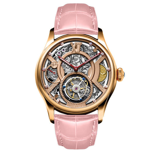 MEMORIGIN 万希泉陀飞轮腕表 机械表 时间做证 机芯刻字 银机芯 商品图0