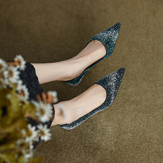 性感爆棚，轻奢高品质名媛细高跟单鞋DB-S003 商品图8