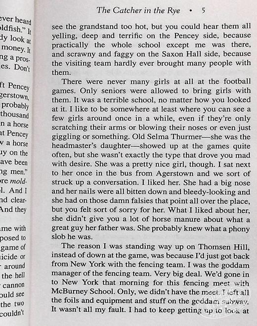 【中商原版】芒果街上的小屋 + 麦田里的守望者 英文原版 小说原著 The House on Mango Street /The Catcher in the Rye 商品图5