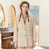 Famecoco范可儿戗驳领西装外套女春流行小西服气质女神范FAB1AW010 商品缩略图3