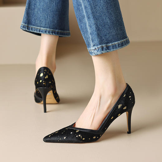 质感高品，秀场轻奢高品质名媛感高跟鞋DB-S032 商品图2