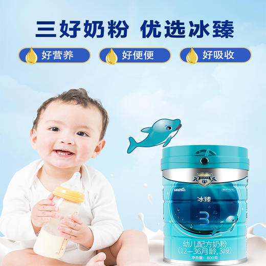 冰臻婴儿配方奶粉 800克 商品图2