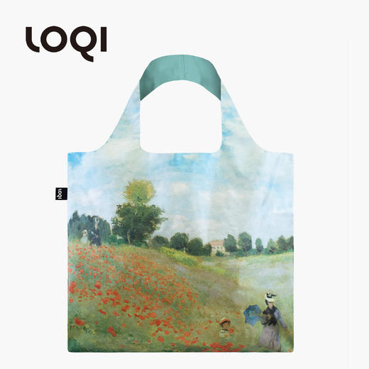 德国LOQI 新品博物馆系列2 时尚艺术环保万用袋 折叠大容量单肩手提购物袋承重40斤防泼水 商品图14