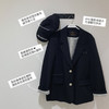 金蘑菇菇【黑标线 上东区西装】休闲西装外套秋韩版chic宽松百搭 商品缩略图1