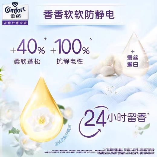 金纺清新柔顺衣物护理剂2L 商品图2