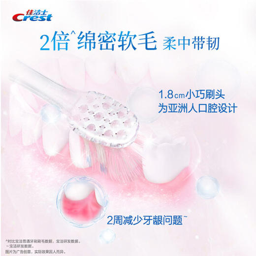 佳洁士天鹅绒护龈牙刷 商品图1