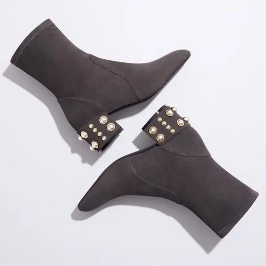 好折！SW ODETTA 50 珍珠跟短靴3折只要1950直邮到手！ 商品图0