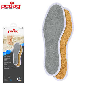德国pedag毛圈布纤维剑麻鞋垫106透气可以赤脚穿软垫