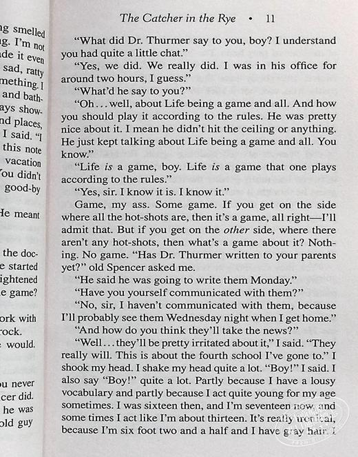 【中商原版】芒果街上的小屋 + 麦田里的守望者 英文原版 小说原著 The House on Mango Street /The Catcher in the Rye 商品图7