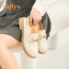 Safiya/索菲娅 新潮爱心马衔扣2023年春季新款一脚蹬包头穆勒拖鞋 SF31110029 商品缩略图2