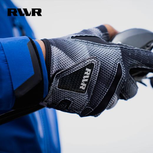 23款RVVR拉雪丽抓绒通用路亚钓鱼手套露三指五指冰丝防晒 商品图2