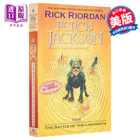 【中商原版】波西杰克逊与奥林匹克4 倪传婧 英文原版 Percy Jackson and the Olympians The Battle of the Labyrinth Rick Riordan