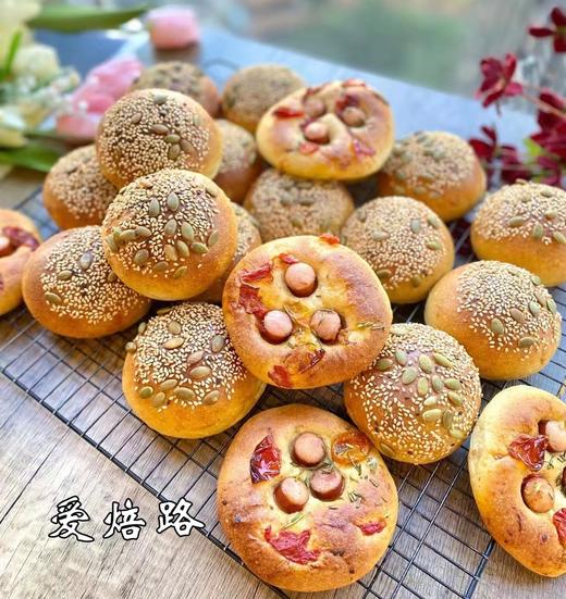 无蔗糖无面粉低碳生酮餐包汉堡面包 含少量麸质 商品图1