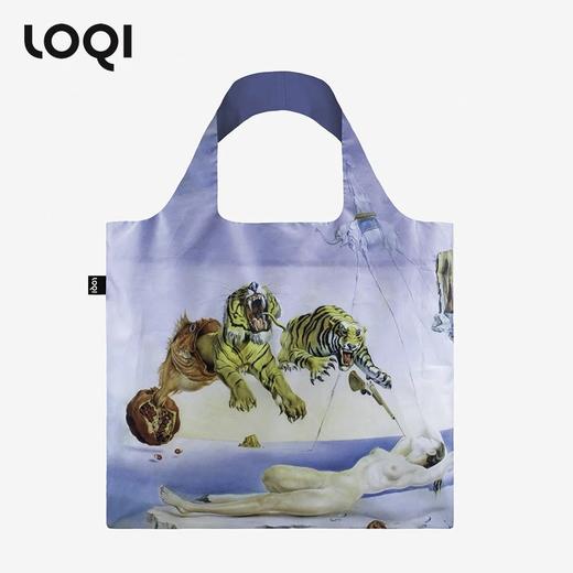 德国LOQI 博物馆系列 时尚艺术环保万用袋 折叠大容量单肩手提购物袋承重40斤防泼水 商品图2