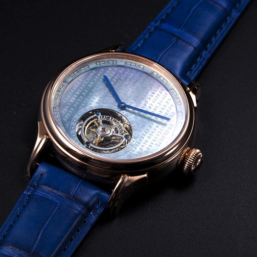 MEMORIGIN万希泉陀飞轮腕表 雕刻系列 心经表面 机芯刻字 机械表 心经（情侣款） 商品图2