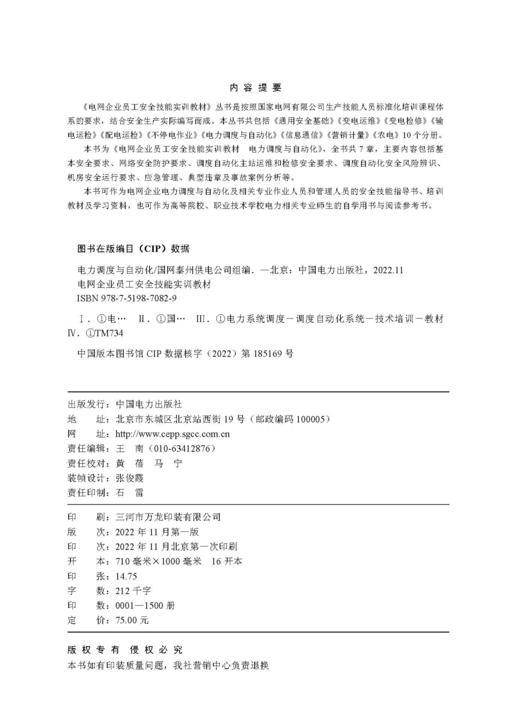 电网企业员工安全技能实训教材电力调度与自动化 商品图3