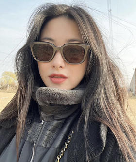 28-6 朱珠 朱一龙同款 GM新billy系列墨镜 舒适大气 显脸小