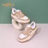 Safiya/索菲娅 新潮学院风2023年春季新款复古拼色厚底休闲星星板鞋 SF31112422 商品缩略图4