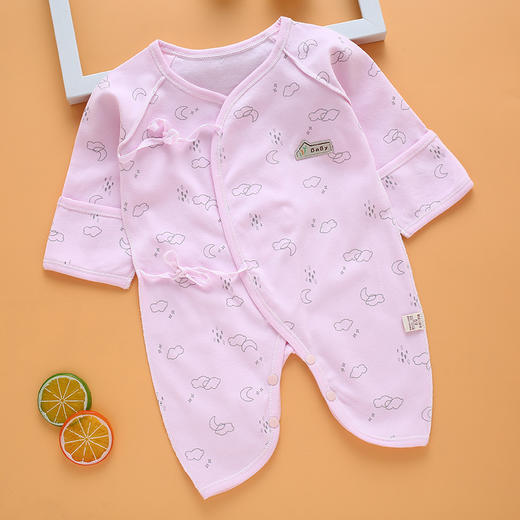 婴儿衣服新生儿连体衣宝宝蝴蝶哈衣0-3个月爬爬服春秋装 商品图8