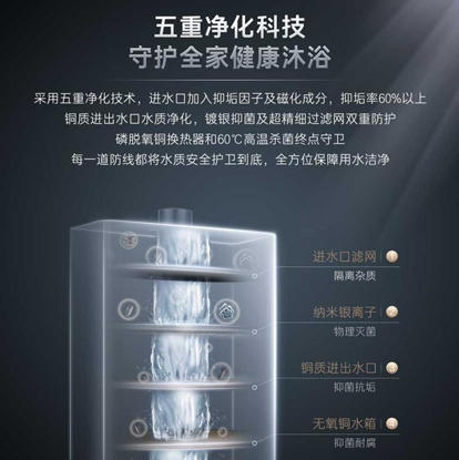 卡萨帝（Casarte）热水器 JSQ31-16CH1UWU1云河 商品图6